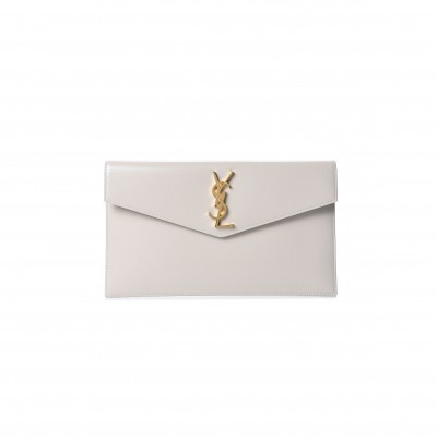 YSL UPTOWN POUCH IN SMOOTH LEATHER 565739562003 (27*16*2cm)