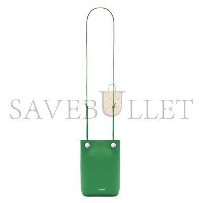 LOEWE PEBBLE POUCH IN SMOOTH CALFSKIN CANBSPPX01 (17*21.5*7cm)