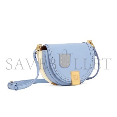 FENDI VITELLO KING PLEXIGLASS MOONLIGHT SHOULDER BAG 8BT346ABVLF1DZG (21*14*9cm)