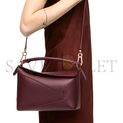 LOEWE SMALL PUZZLE EDGE BAG IN CLASSIC CALFSKIN A510P60X41 (24*16.5*10.5cm)