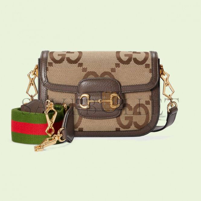 GUCCI HORSEBIT 1955 JUMBO GG MINI BAG 658574 UKMDG 2570 (20.6*14.4*5.1cm)