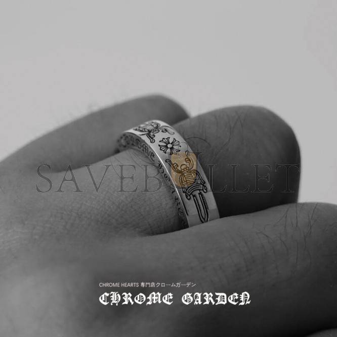 CHROME HEARTS 6MM DAGGER SPACER RING