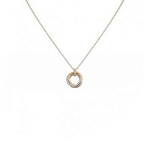 CARTIER  TRINITY NECKLACE B7224586