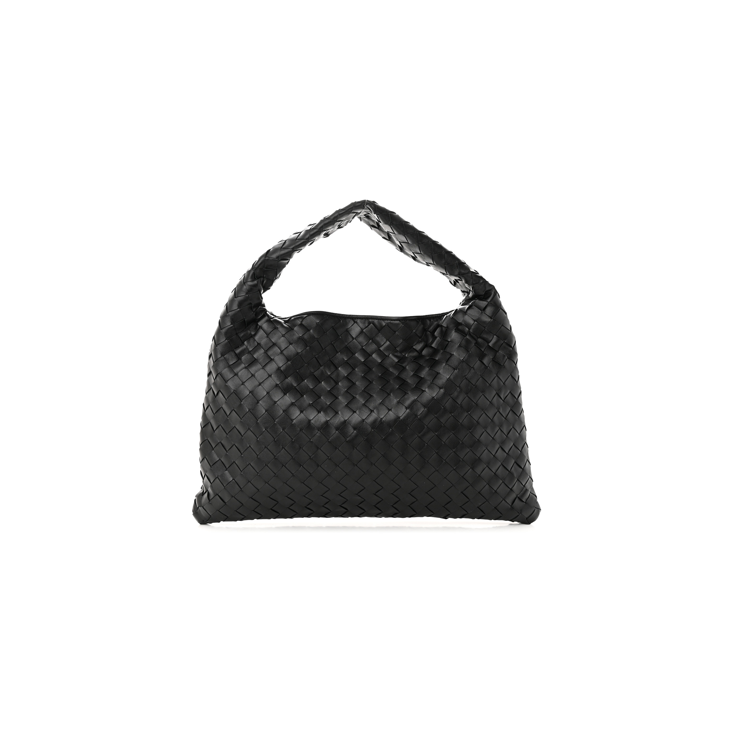 BOTTEGA VENETA NAPPA INTRECCIATO SMALL HOP BLACK  (45*29*4cm)