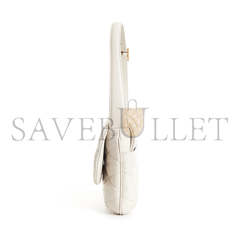 YSL LE 57 HOBO BAG IN QUILTED LAMBSKIN 698567AAAO09207 (24*18*5.5cm)