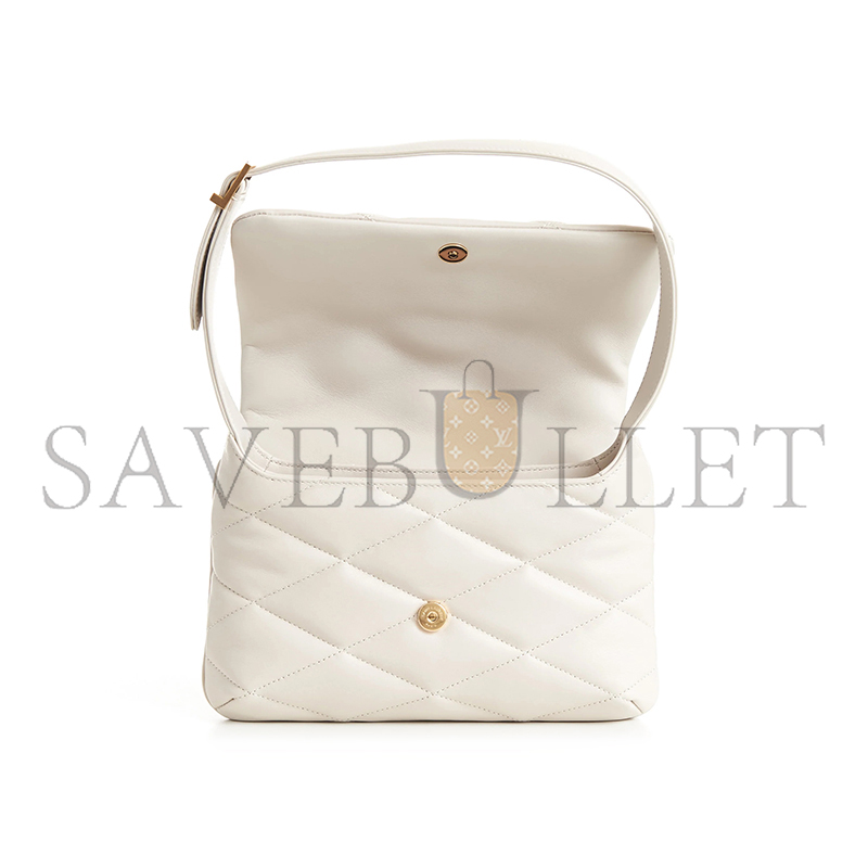 YSL LE 57 HOBO BAG IN QUILTED LAMBSKIN 698567AAAO09207 (24*18*5.5cm)