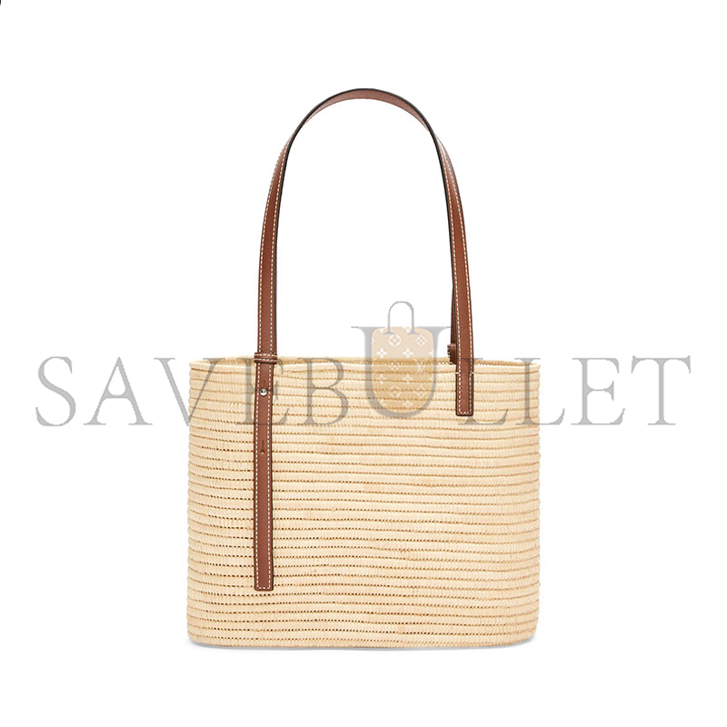LOEWE QUARE BASKET TOTE BAG IN RAFFIA A223099X02-9943 (27*20*10cm)