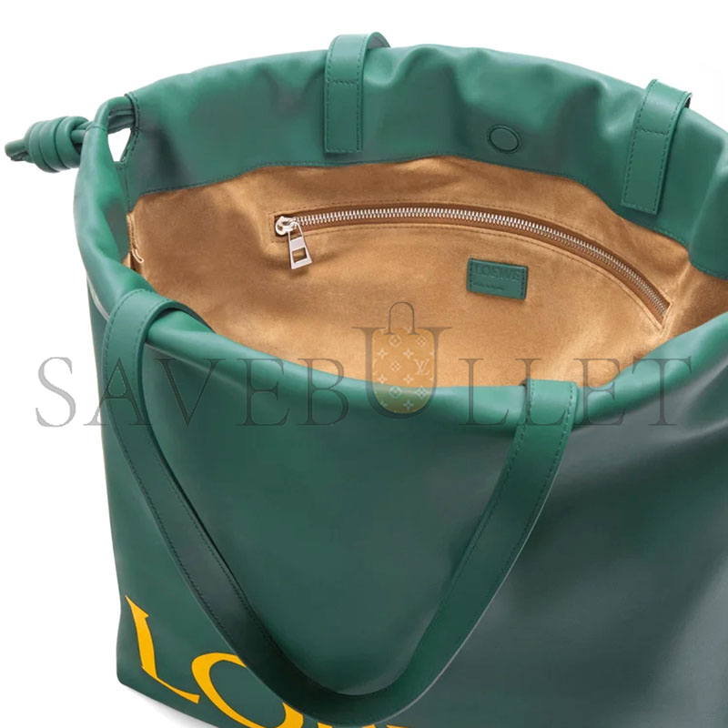 LOEWE FLAMENCO LOGO TOTE IN NAPPA CALFSKIN B411FPLX01 (46*41*12.5cm) LOEWE FLAMENCO LOGO TOTE IN NAPPA CALFSKIN B411FPLX01 (46*41*12.5cm)