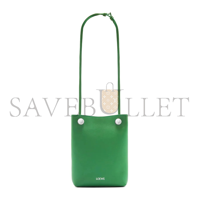 LOEWE PEBBLE POUCH IN SMOOTH CALFSKIN CANBSPPX01 (17*21.5*7cm) LOEWE PEBBLE POUCH IN SMOOTH CALFSKIN CANBSPPX01 (17*21.5*7cm)