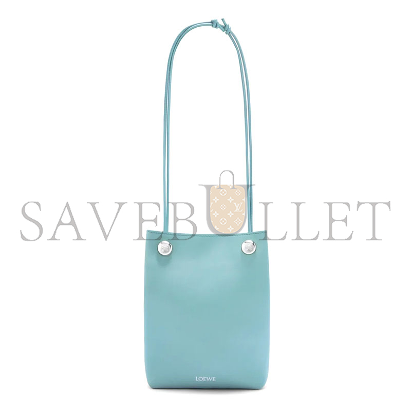 LOEWE PEBBLE POUCH IN SMOOTH CALFSKIN CANBSPPX01 (17*21.5*7cm) LOEWE PEBBLE POUCH IN SMOOTH CALFSKIN CANBSPPX01 (17*21.5*7cm)