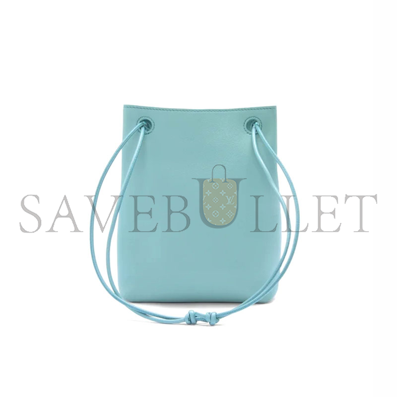 LOEWE PEBBLE POUCH IN SMOOTH CALFSKIN CANBSPPX01 (17*21.5*7cm) LOEWE PEBBLE POUCH IN SMOOTH CALFSKIN CANBSPPX01 (17*21.5*7cm)