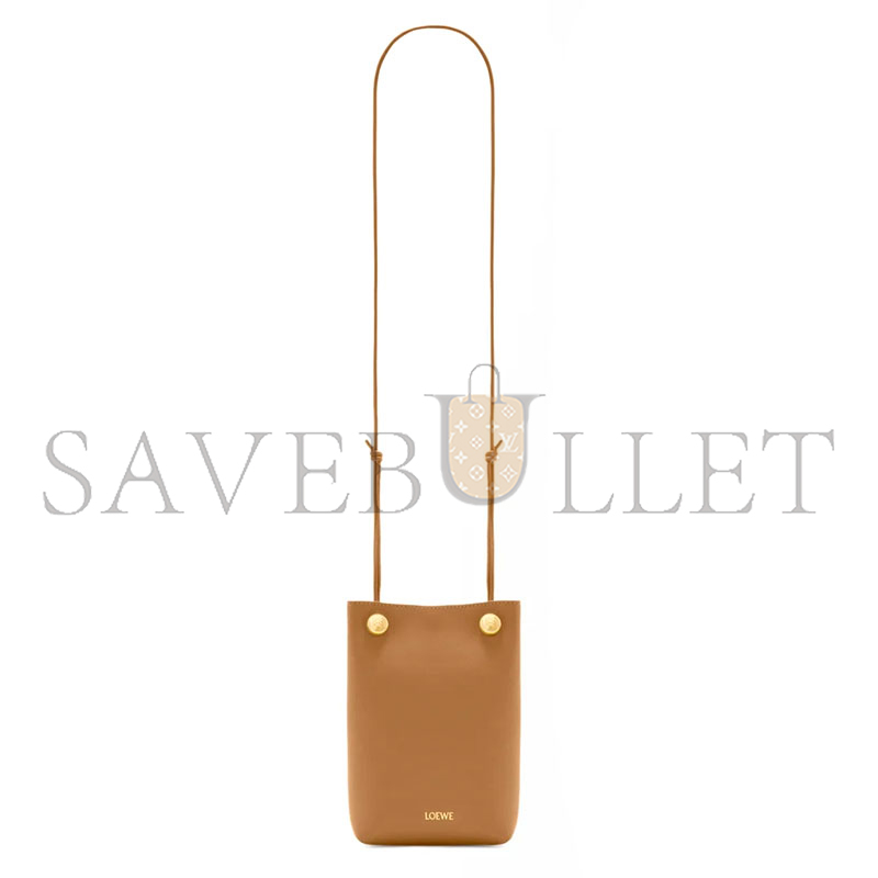 LOEWE PEBBLE POUCH IN SMOOTH CALFSKIN CANBSPPX01 (17*21.5*7cm) LOEWE PEBBLE POUCH IN SMOOTH CALFSKIN CANBSPPX01 (17*21.5*7cm)