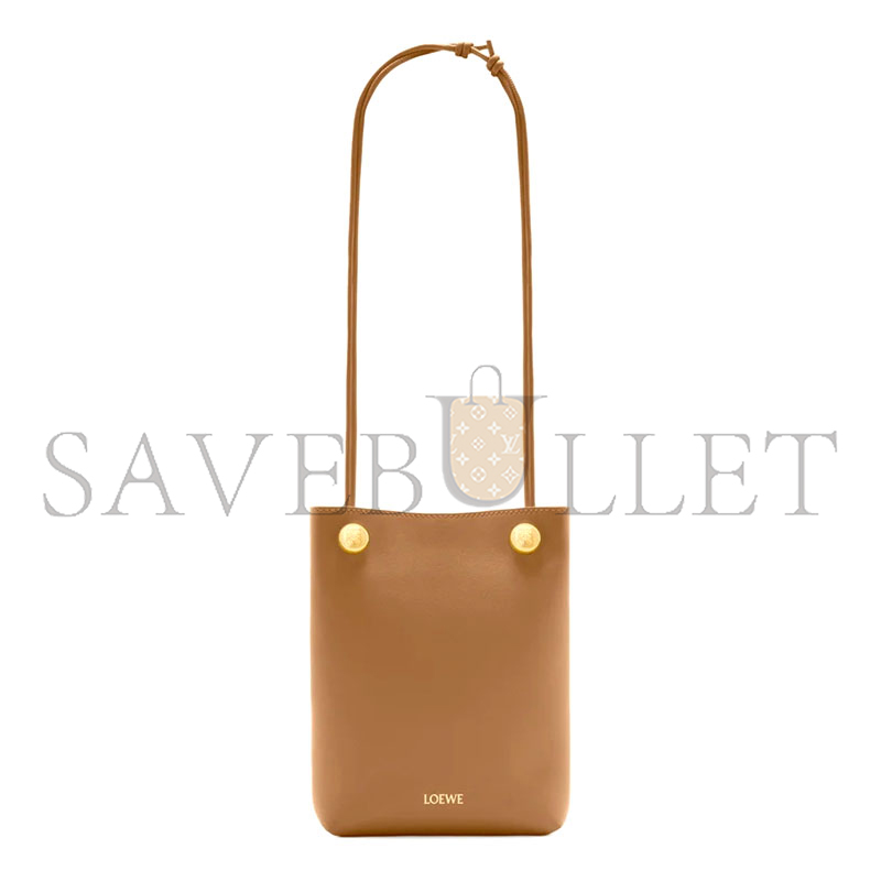 LOEWE PEBBLE POUCH IN SMOOTH CALFSKIN CANBSPPX01 (17*21.5*7cm) LOEWE PEBBLE POUCH IN SMOOTH CALFSKIN CANBSPPX01 (17*21.5*7cm)