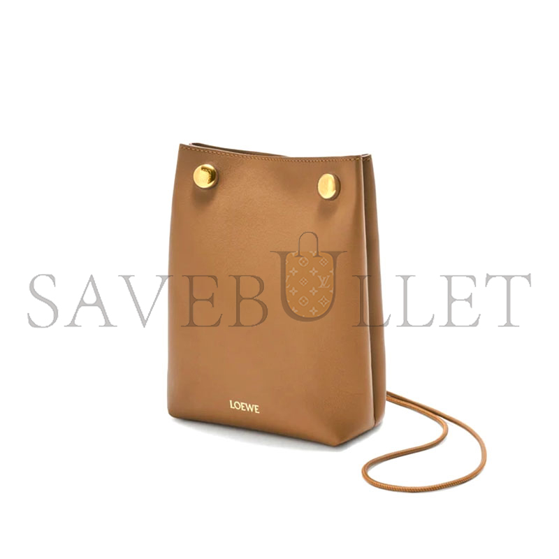 LOEWE PEBBLE POUCH IN SMOOTH CALFSKIN CANBSPPX01 (17*21.5*7cm) LOEWE PEBBLE POUCH IN SMOOTH CALFSKIN CANBSPPX01 (17*21.5*7cm)