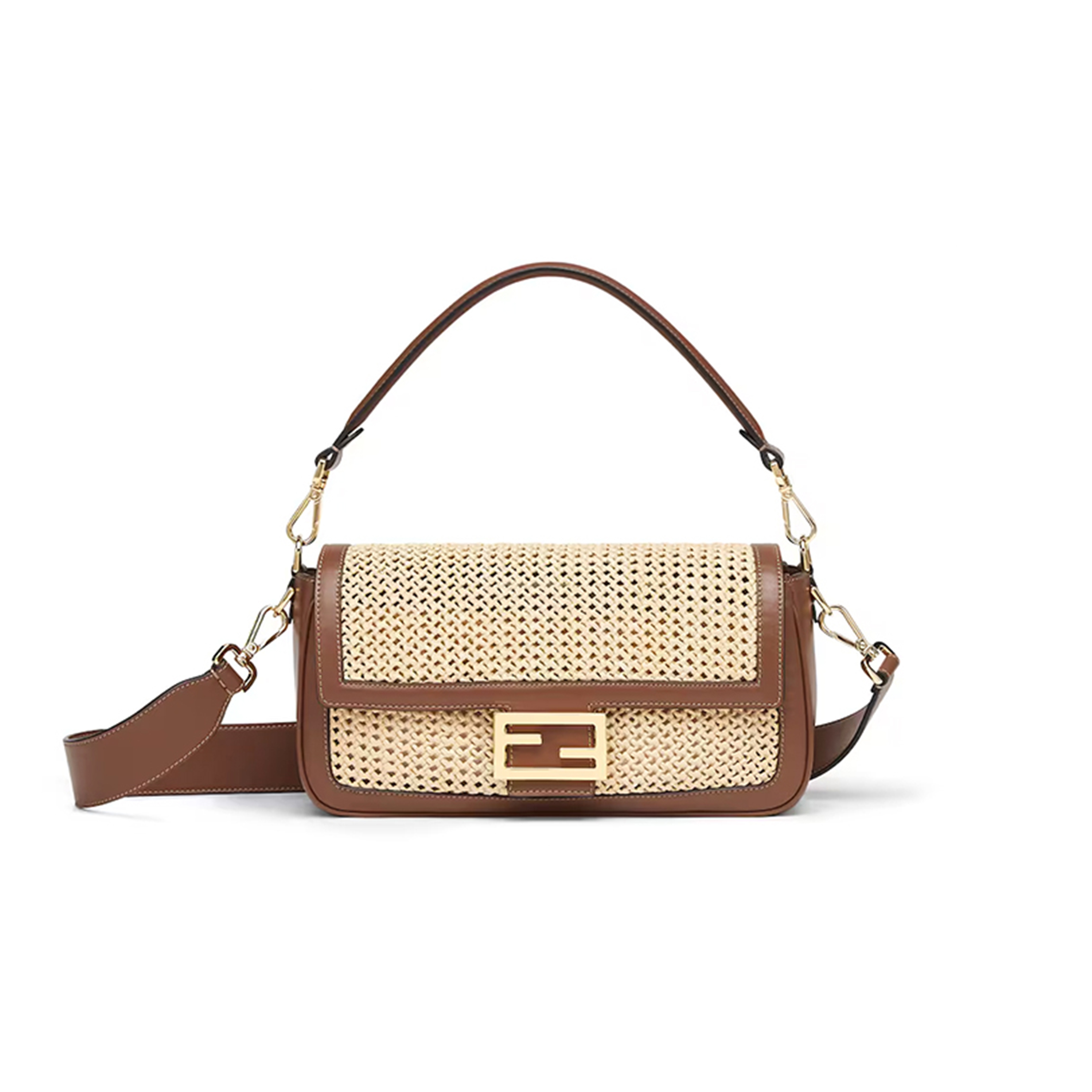 FENDI BAGUETTE BAG 8BR600AOVOF1PII (27*15*6cm)