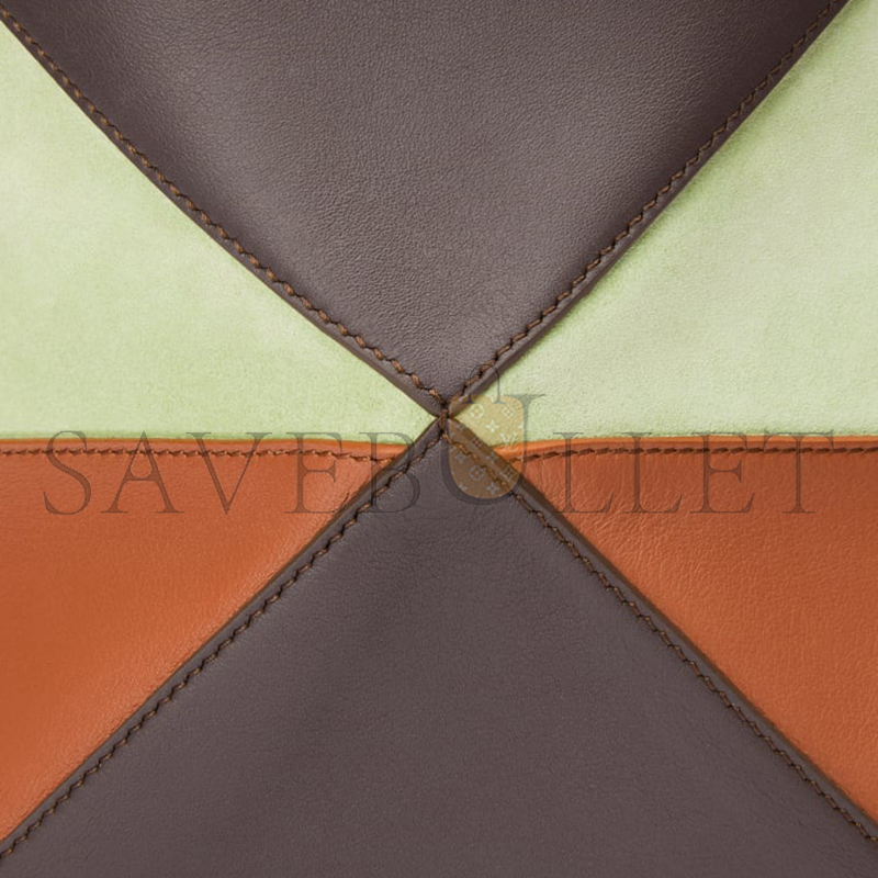 LOEWE MEDIUM PUZZLE FOLD TOTE IN CALFSKIN AND SUEDE A779G50X73 (25.5*31.5*14.5cm) LOEWE MEDIUM PUZZLE FOLD TOTE IN CALFSKIN AND SUEDE A779G50X73 (25.5*31.5*14.5cm)