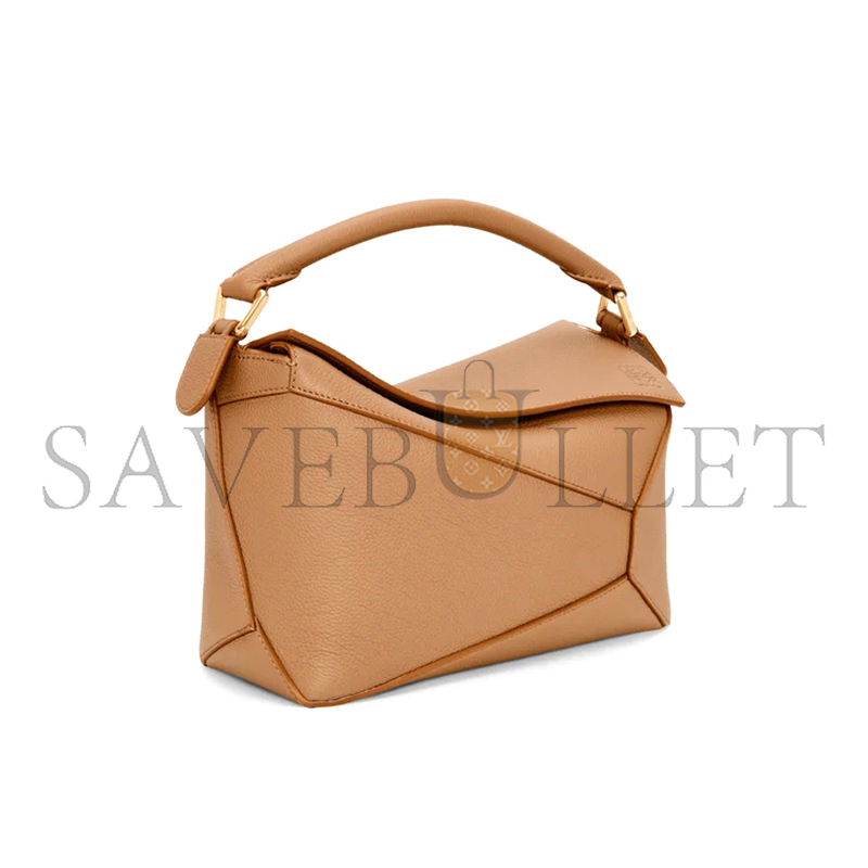 LOEWE SMALL PUZZLE BAG IN SOFT GRAINED CALFSKIN A510P60X30 (24*16.5*10.5cm)