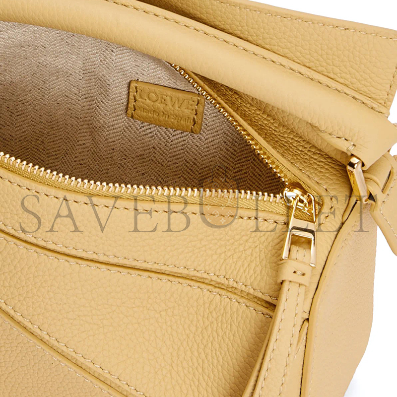 LOEWE MINI PUZZLE BAG IN SOFT GRAINED CALFSKIN 061838-3 (18x12.5x8cm)