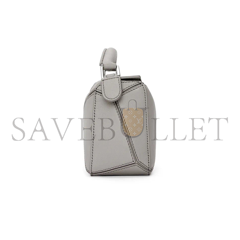 LOEWE MINI PUZZLE EDGE BAG IN CLASSIC CALFSKIN 061838-8 (18*12.5*8cm)