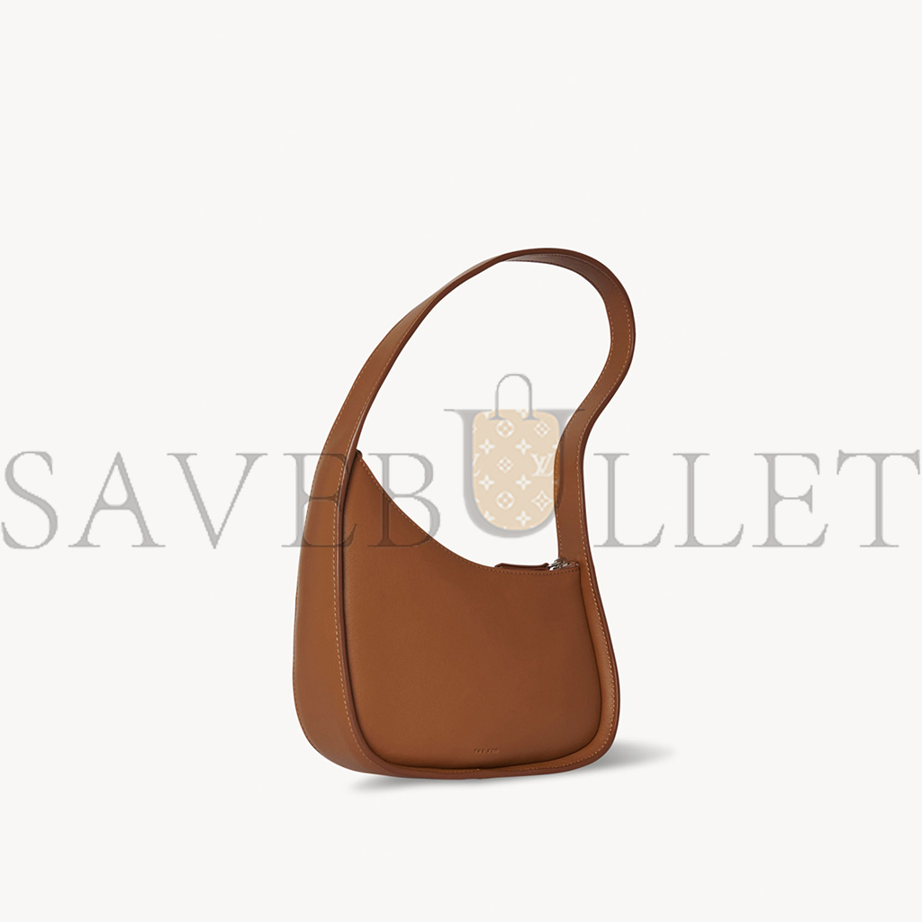 THE ROW HALF MOON BAG IN LEATHER CUIR W1249L60CRPD (34*20*6cm)