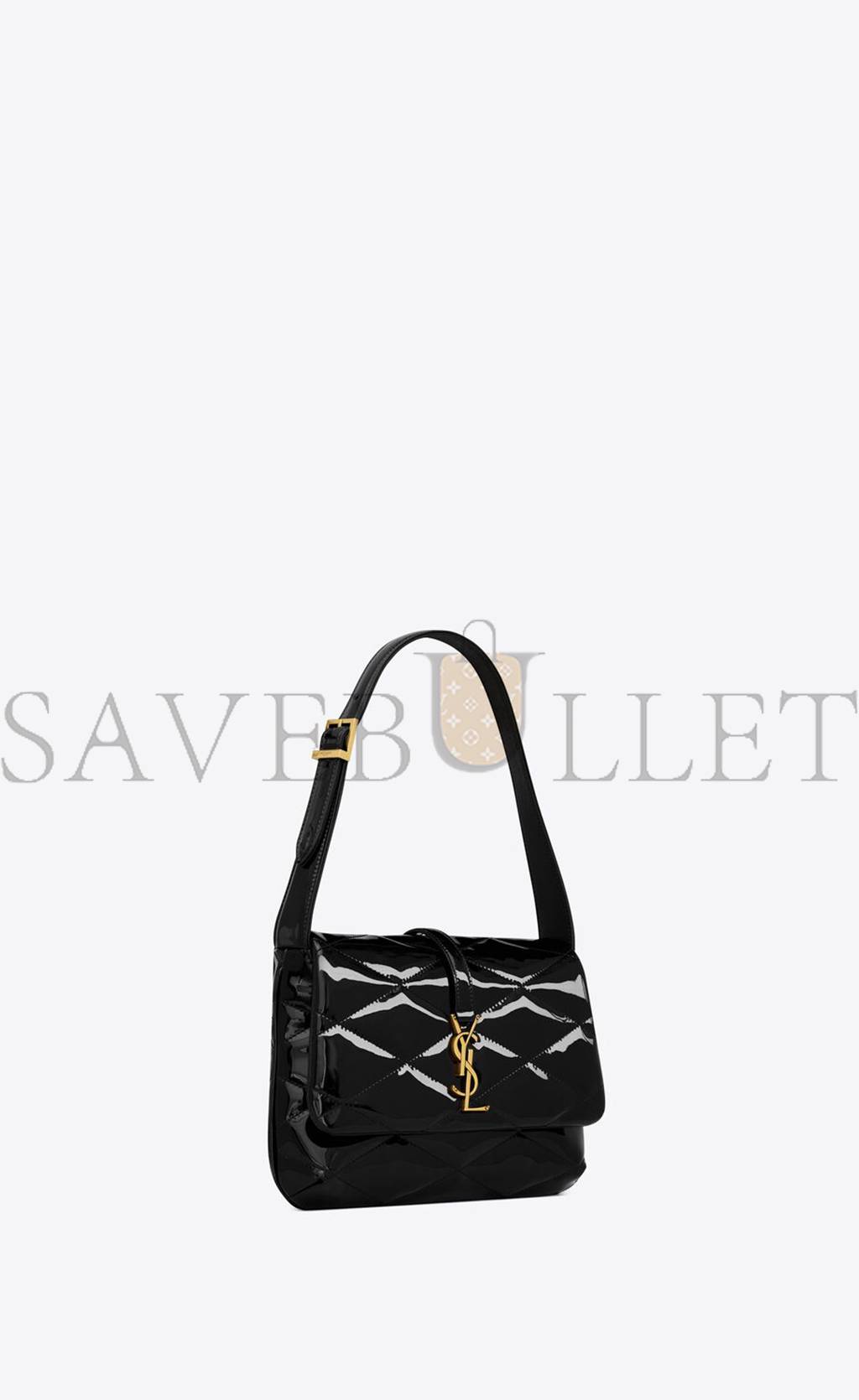 YSL LE 57 HOBO BAG IN QUILTED PATENT 6985672IU071000 (24*18*5.5cm)