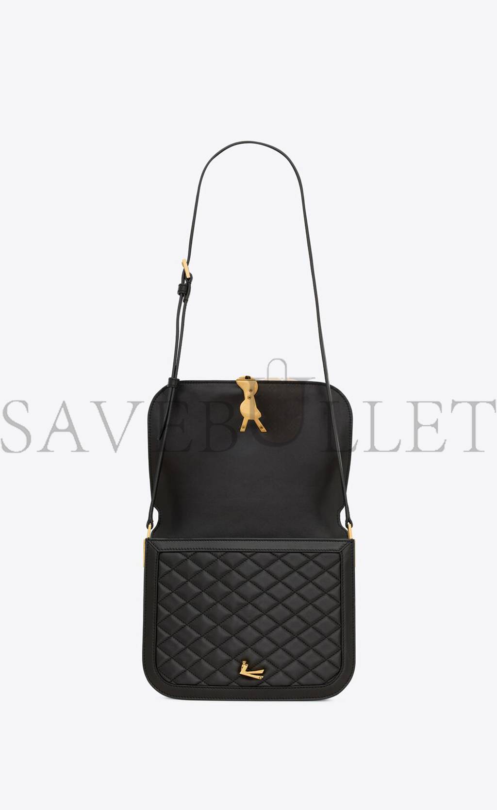 YSL SOLFERINO MEDIUM SUPPLE SATCHEL IN QUILTED LAMBSKIN (22*18*4cm)