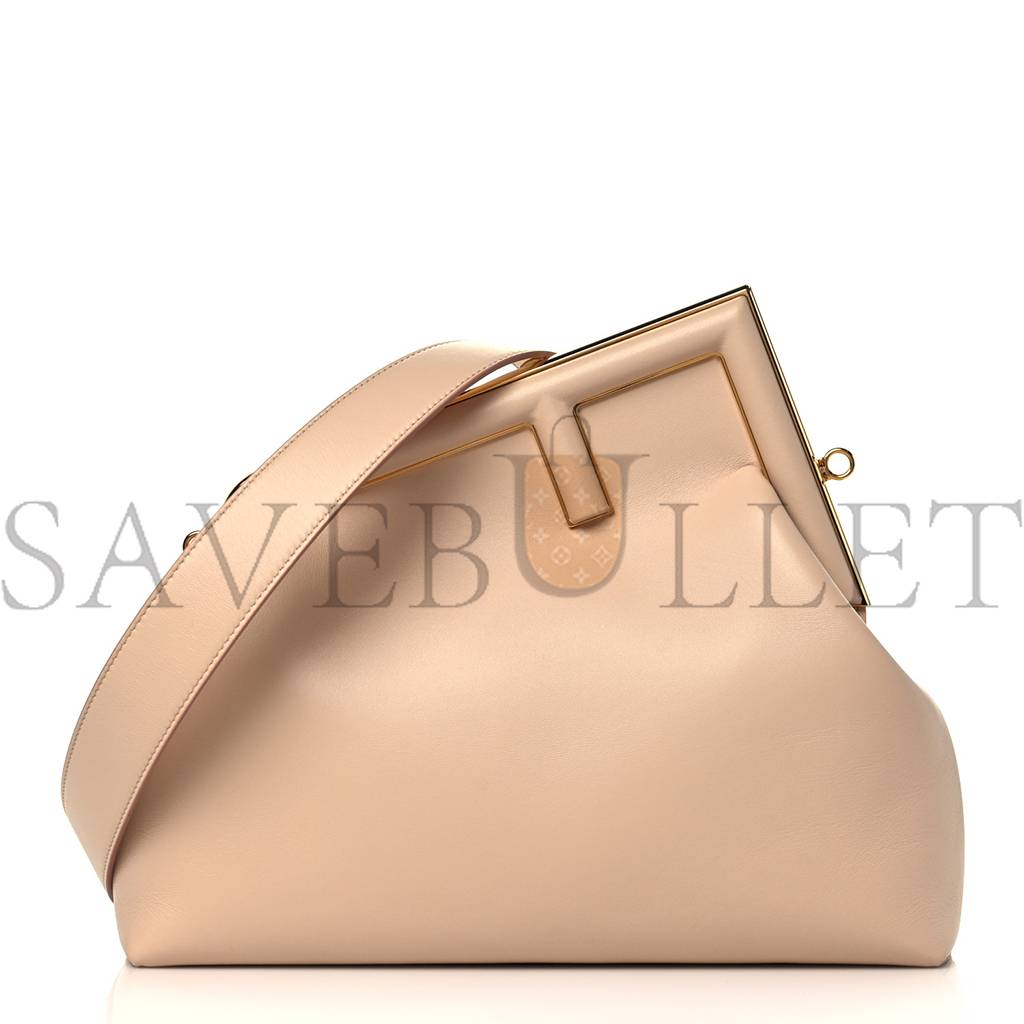 FENDI SHINY NAPPA MEDIUM FENDI FIRST POUDRE (30*25*11cm)